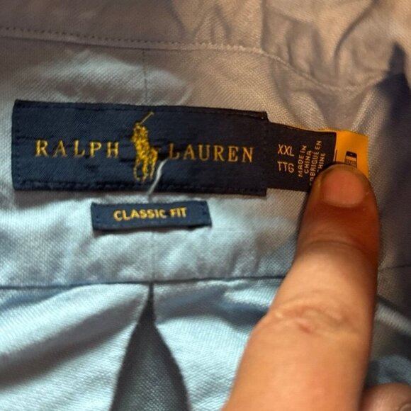 Polo Ralph Lauren long sleeve button down shirts Size XXL - Picture 3 of 3